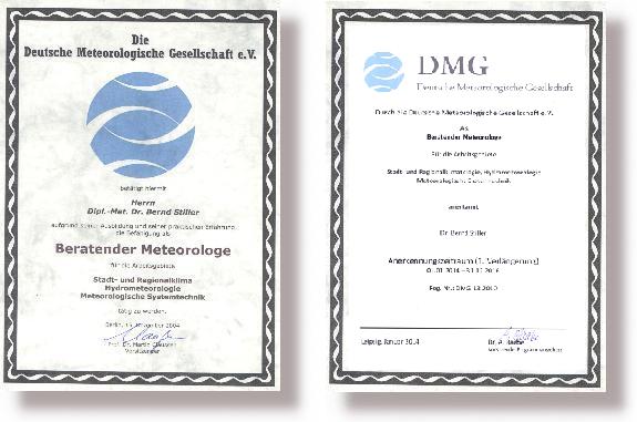 Anerkennungsurkunde stark verkleinert