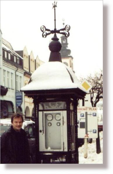 Wettersäule in Vrchlabi (Tchechien)